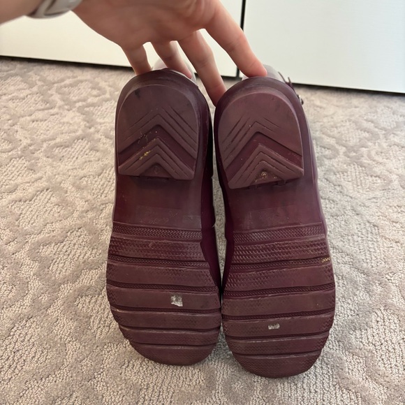 Hunter Women's Original Tall Gloss Rain Boots Adjustable Rumbling Red size 10 - Picture 14 of 14